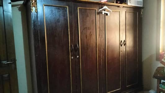 wooden chiniot  bed room set for sell
