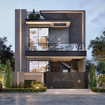 3 Years Installment Plan Luxury 5 Marla Brand New House In Park View City Lahore
