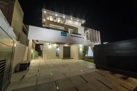 D H A Lahore 1 Kanal Brand New Mazher Munir Design House With 100% Original Pics Available For Rent