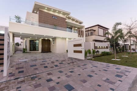 D H A Lahore 1 Kanal Brand New Mazher Munir Design House With 100% Original Pics Available For Rent