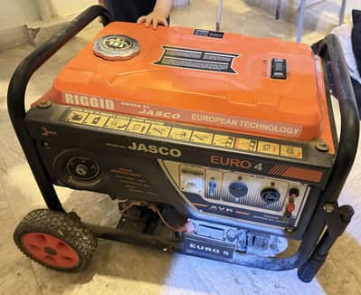 Jasco 3.5 Kva RG-6000 EURO 4 Generator Rigid