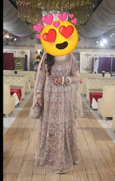 beautiful bride walima nikah maxi