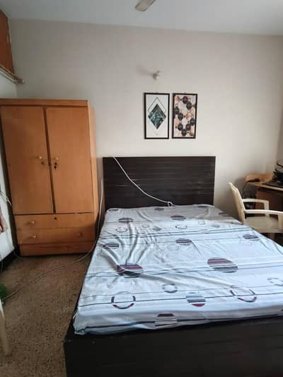 Wooden Bed (without mattress)