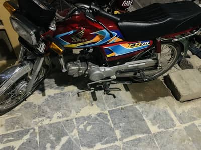 Honda Cd 70 2025/2026 10/10 condition Just buy and drive