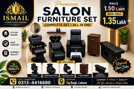 Beauty Saloon Parlor Furniture for Sale