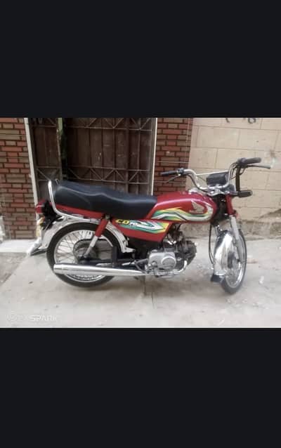 Honda cd 70 2021 model brand new Islamabad registered wtsp03059555991