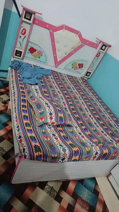 bedroom set, bed with mattress Etc