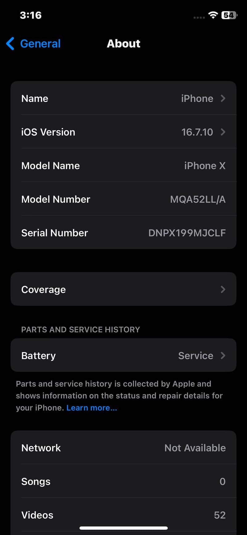 Apple iPhone X 6