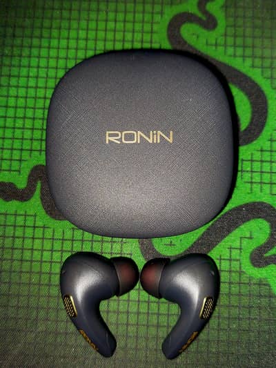 Ronin Pebble R-7130 ANC,ENC & QUAD MIC Earbuds 13 Months Warranty