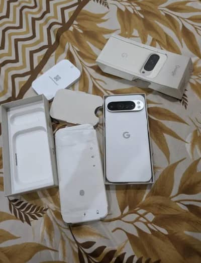 Google Pixel 9 Pro  pta approved with box contact Whatsapp 03286656643