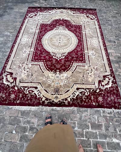 Imported original Kaleen 7.5 width and 10 feet length slightly used