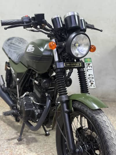 Hi speed infinity 150cc 2018 model ( cafe racer )
