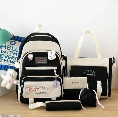 Set of 5 Backpacks in Very Cheap Price Higher Quality