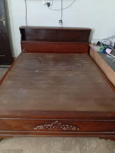 Pure Wooden Bed