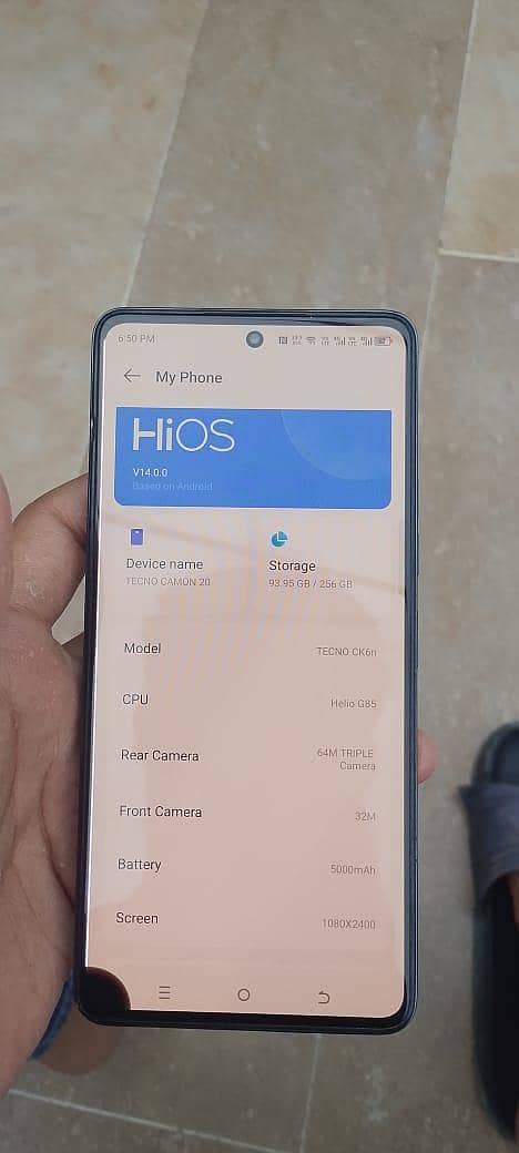 Tecno CAMON 20 8