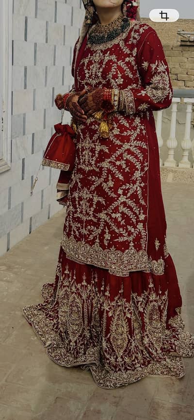 Bridal farshi lehnga purchased 1 lakh sale 65k 03400104514