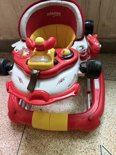Infantes ACE Sport Car Baby Walker - Lights & Music - Like New