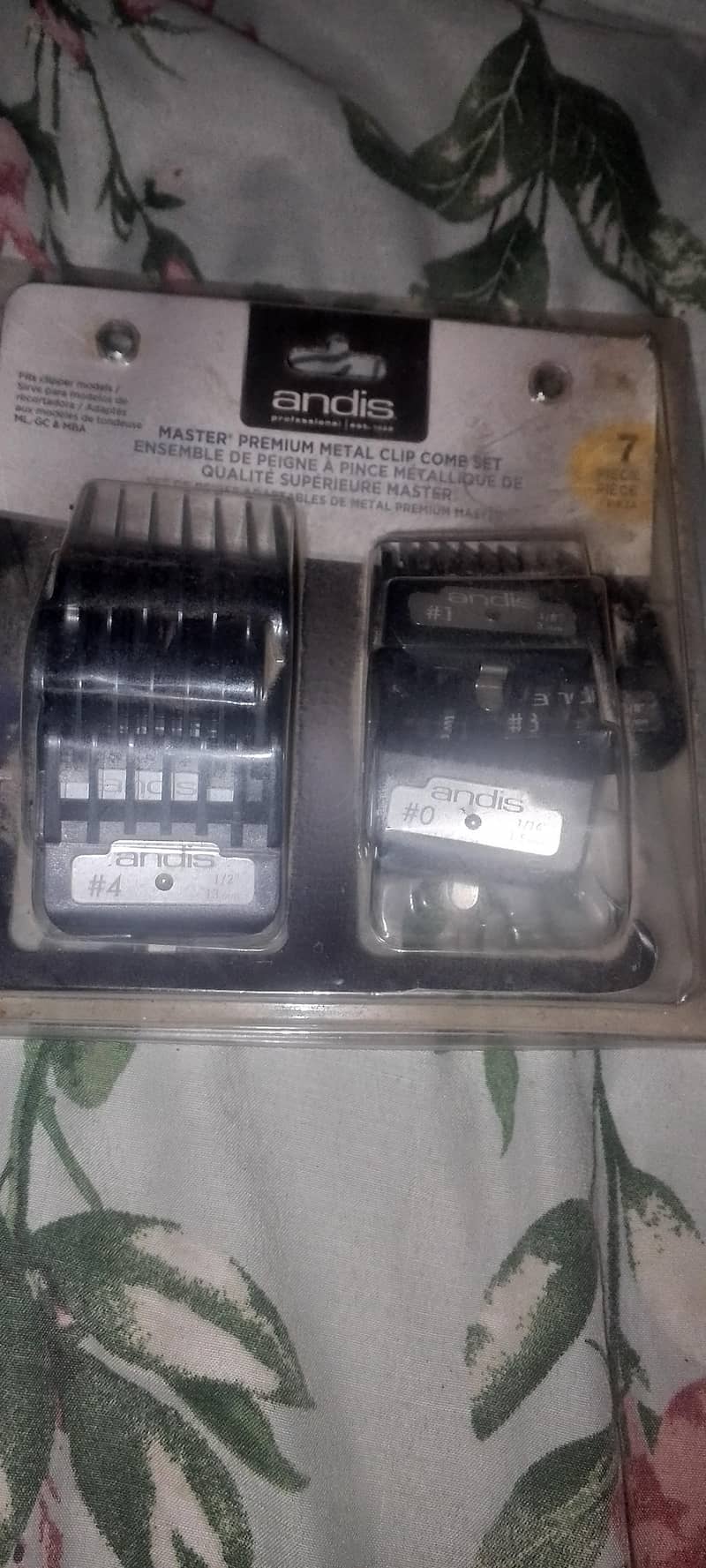 Andis comb set 2