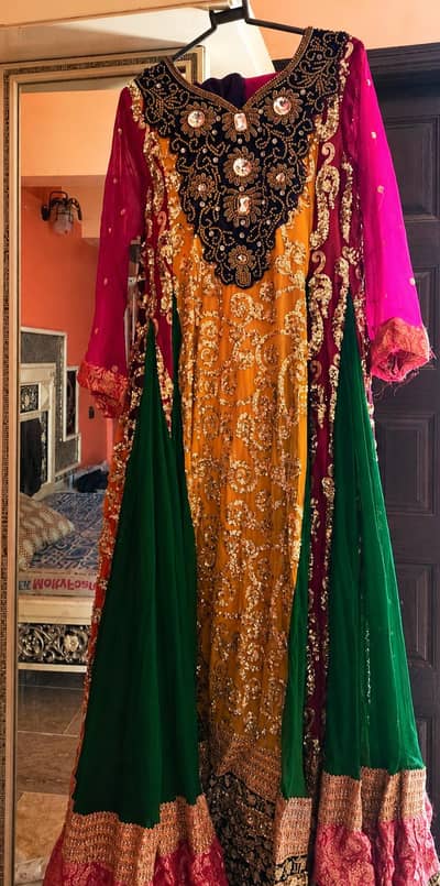Bridal Mehndi Clothes 03123213832