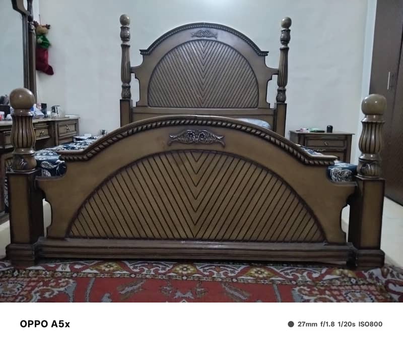 double bed set. 1