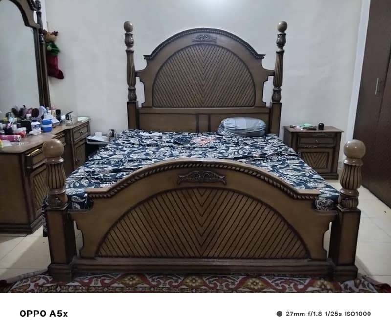double bed set. 2