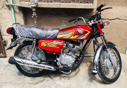 Honda CG125 2025 Model New Applied For Open Letter