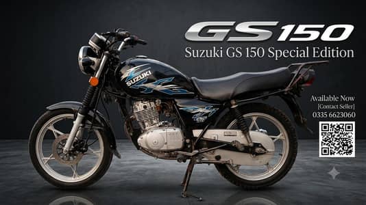 Suzuki GS 150 SE (Special Edition) 2018 - Excellent Condition