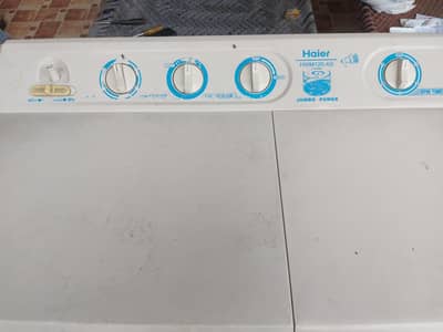 Haier washing machine jambo size