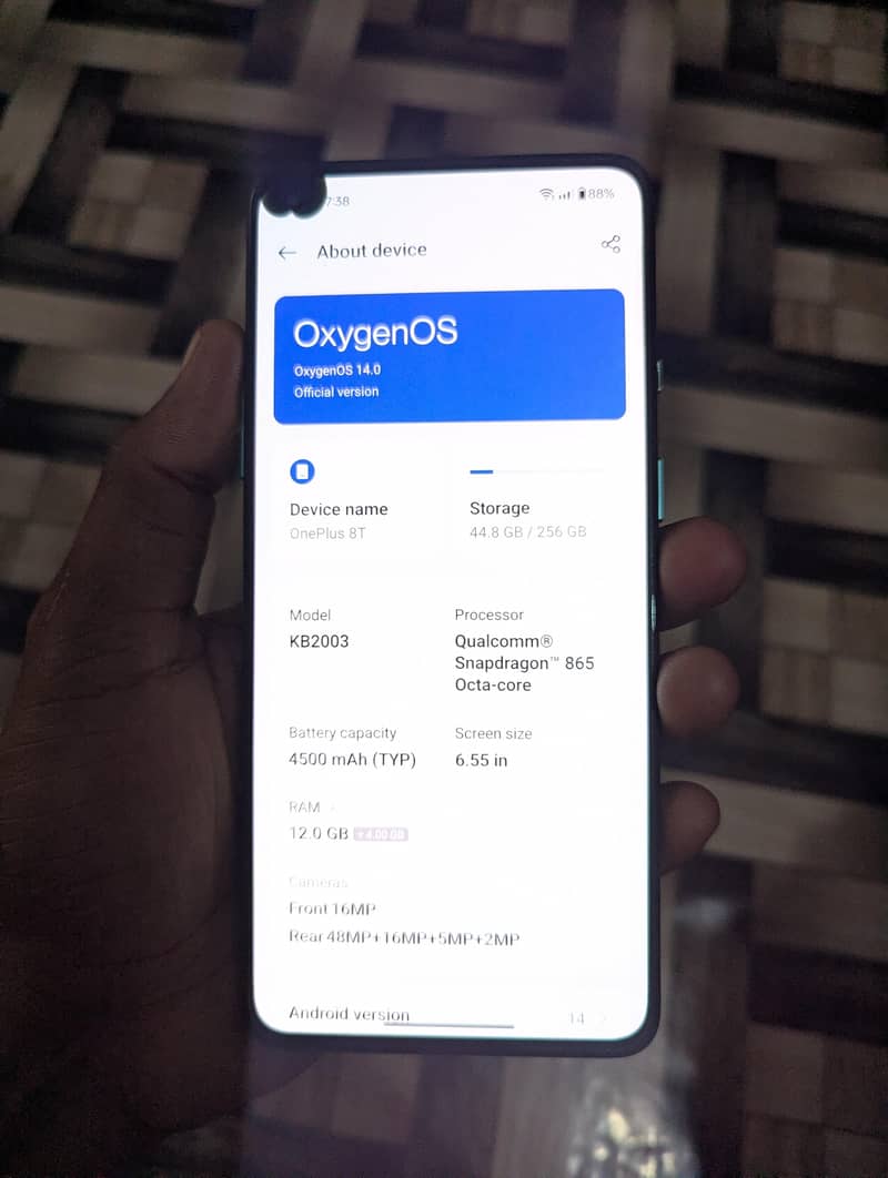 OnePlus 8t 5