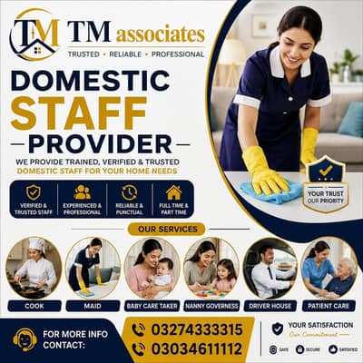 VERIFIED Maids /maids/Sheff Cook/baby care / Nanny / Drivers AVAILABLE