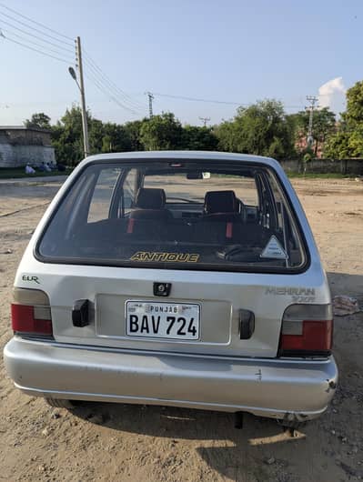 Suzuki Mehran euro 2017 model Silver