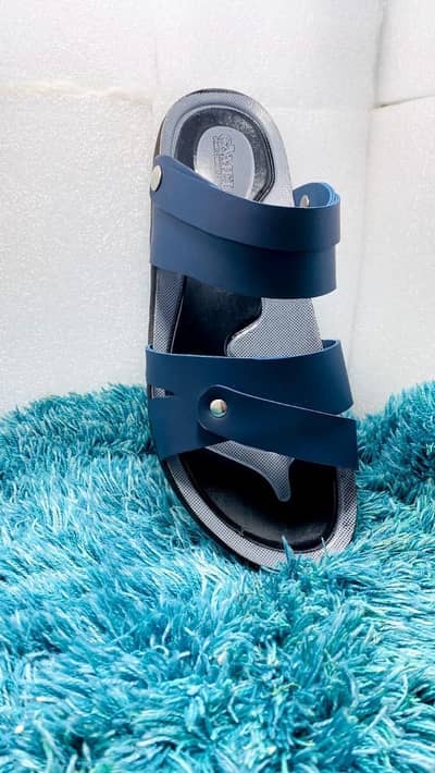 Man synthetic leather sandals and sleeper