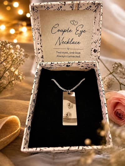  Forever Eyes Couple Necklace