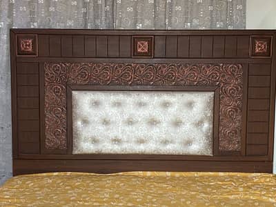 King Size Bed + Side tables