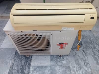 Haier Ac 1 ton non inverter Totally genuine/Original Gas stored