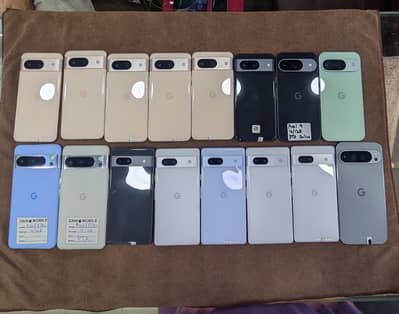 Google Pixel 8 & 8 pro pixel 7a pixel 9 & 9pro 9 pro XL PTA APROVED