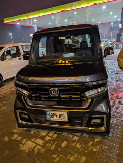 Honda NBox Custom 2023 Bank Leased