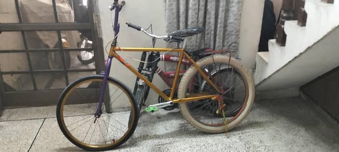 whiling cycle  japani cycle silver rim