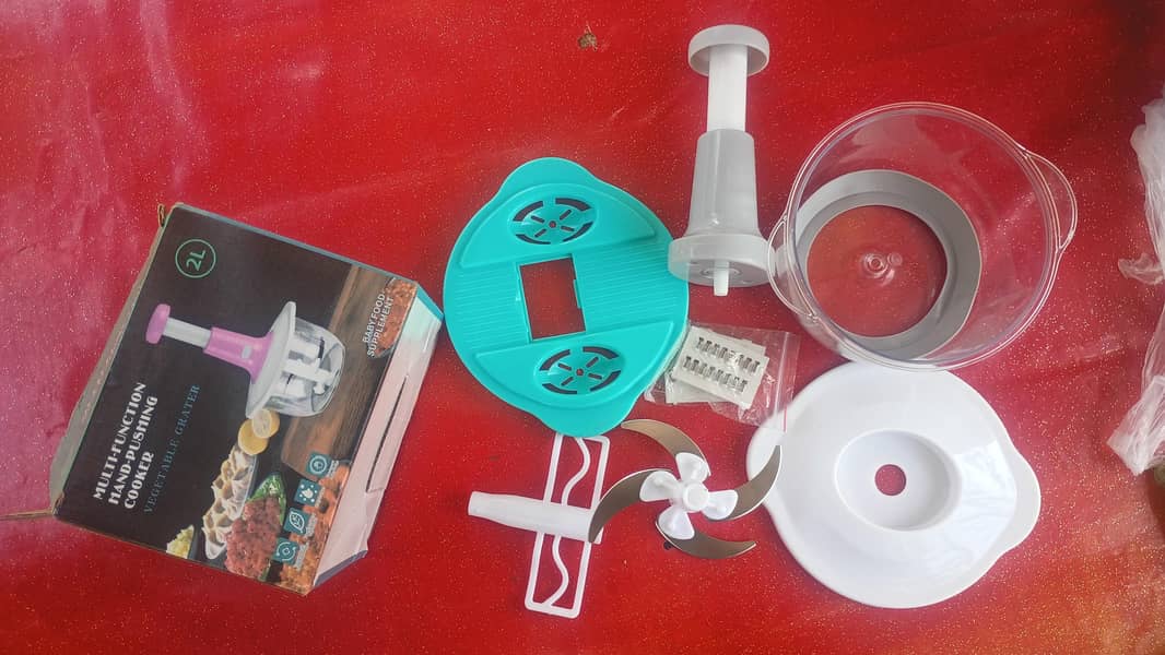 Multi function hand pushing cooker 2
