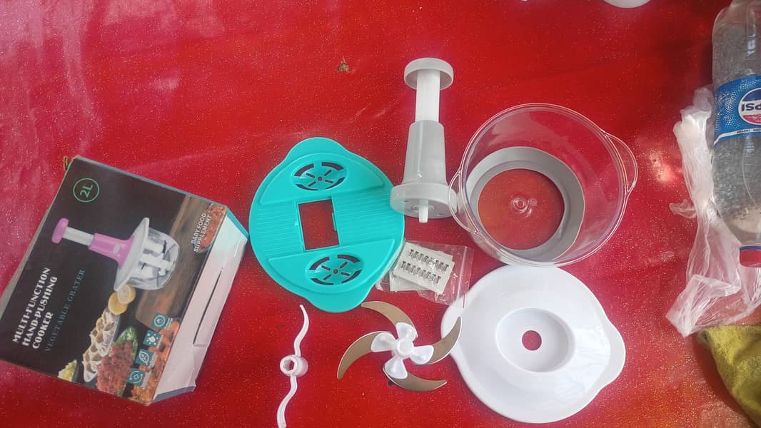 Multi function hand pushing cooker 3