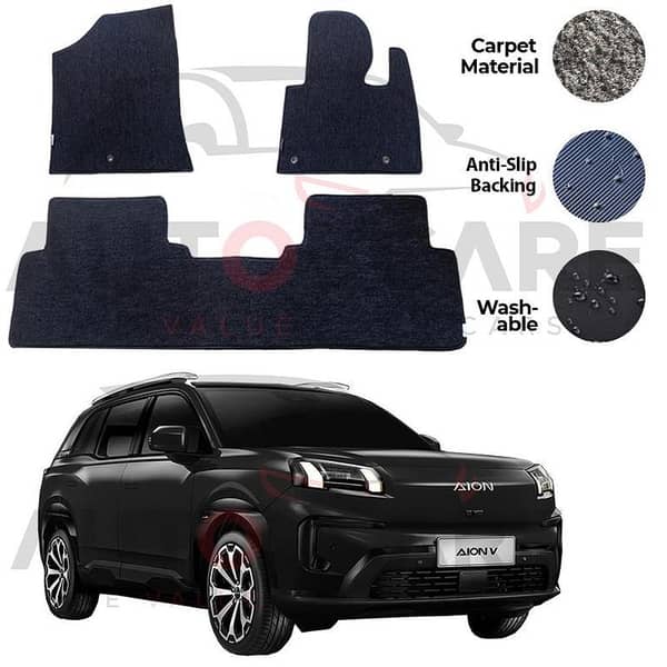 GAC Aion-V Genuine Fitting Carpet Floor Mat 3PCS - Model 2026
