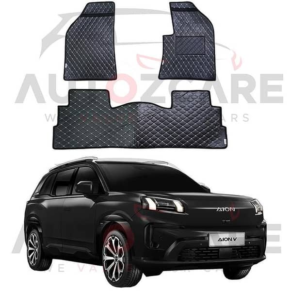 GAC Aion-V 7D Floor Mat (Flat Style) 3PCS - Model 2026