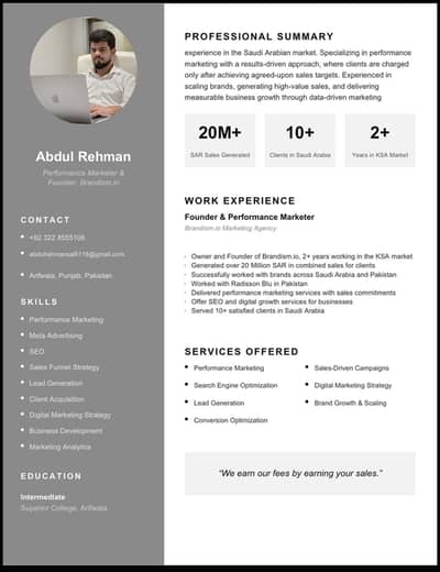 Digital marketing service