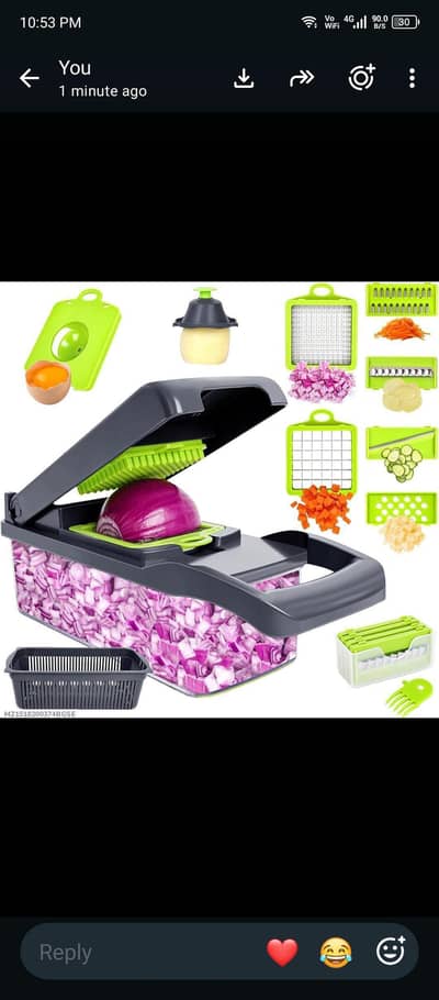 vegetables chopper