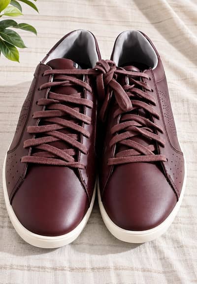 Marc O'Polo brown leather/suede low-top sneaker Size 7