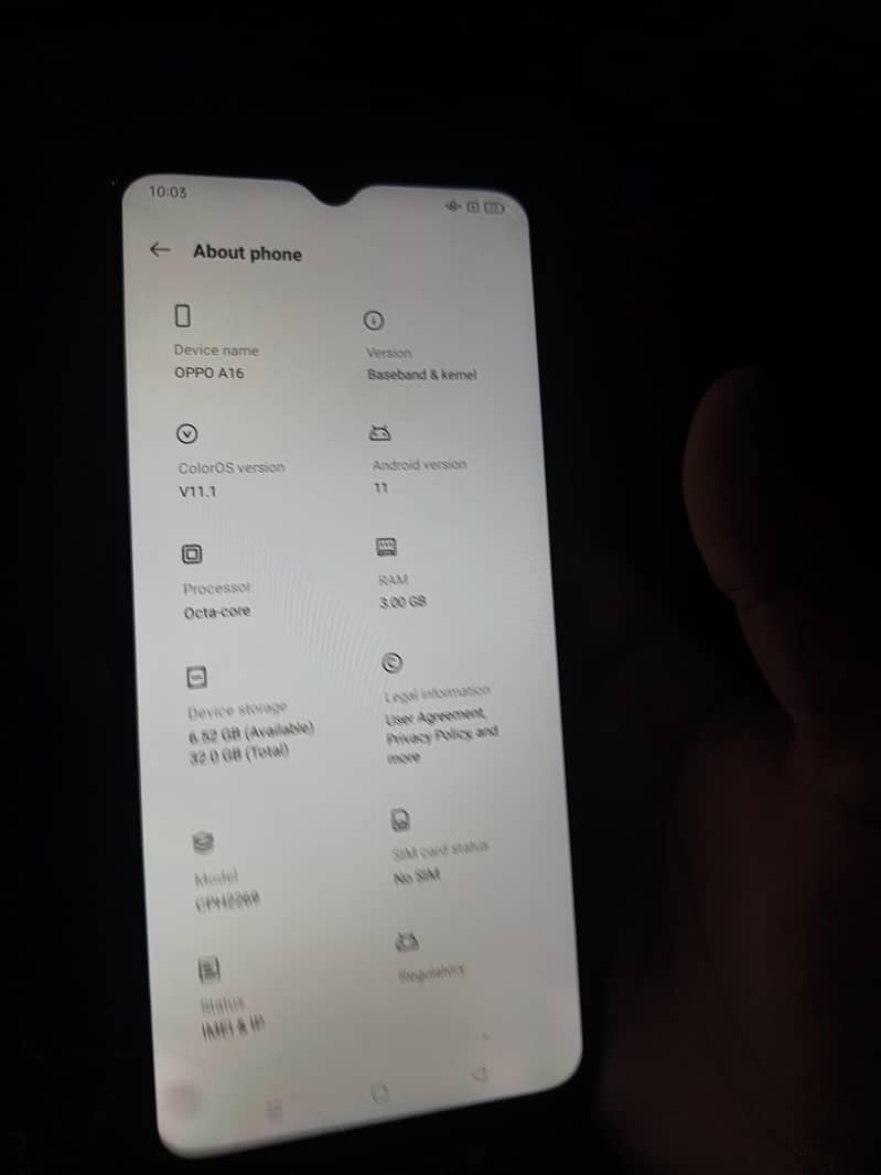 OPPO A16 3