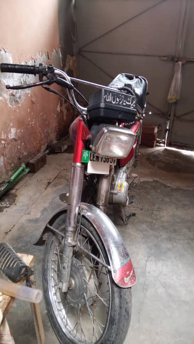 Honda CG-125 Model 17B Urgent Sale