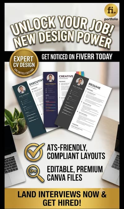 I will design you professional CV | resume