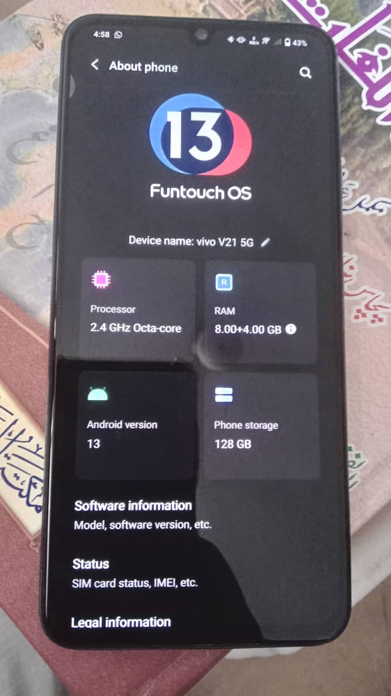 Vivo V21 5