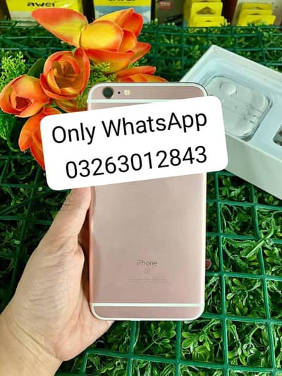 Apple iPhone 6S Plus PTA approved with box my WhatsApp 03263012843